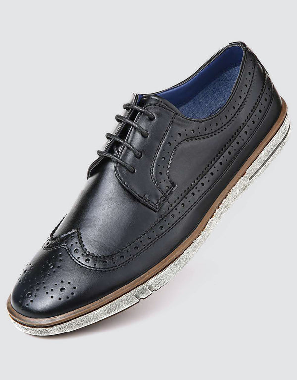 Casual Wingtip Oxford Dress Shoes